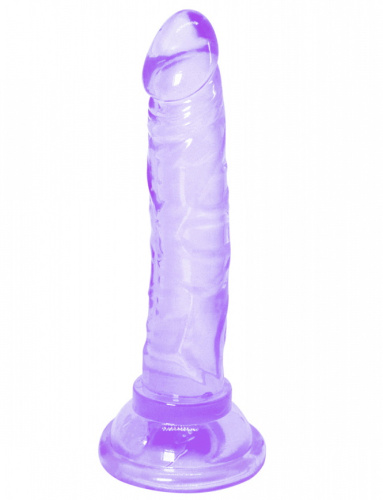 Прозрачный фаллоимитатор Intergalactic Orion Purple 14 см фото 3