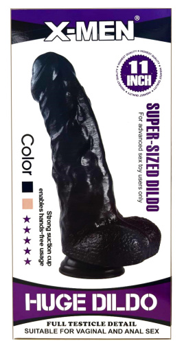 Фаллос-гигант X-Men Huge Dildo 27 см фото 4