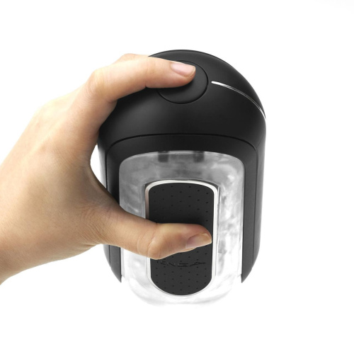 Мастурбатор Tenga Flip Zero с вибрацией, черный фото 4