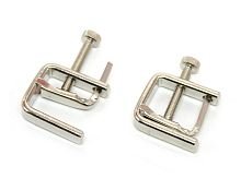 Квадратные зажимы на соски из стали