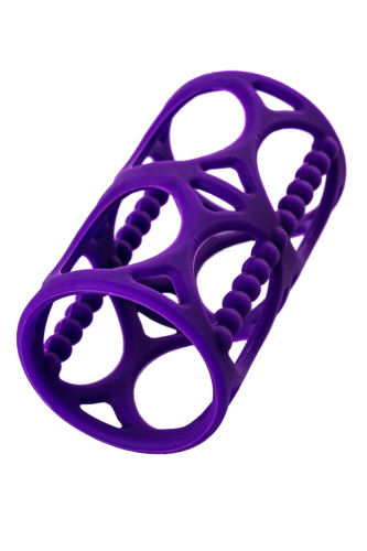 Насадка на пенис A-toys фиолетовая фото 2