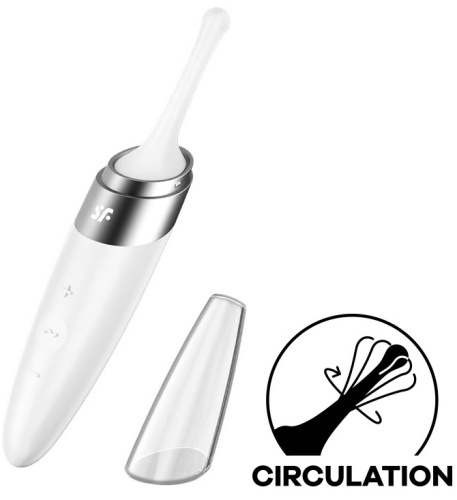 Точечный стимулятор с вибрацией Satisfyer Twirling Delight белый фото 2