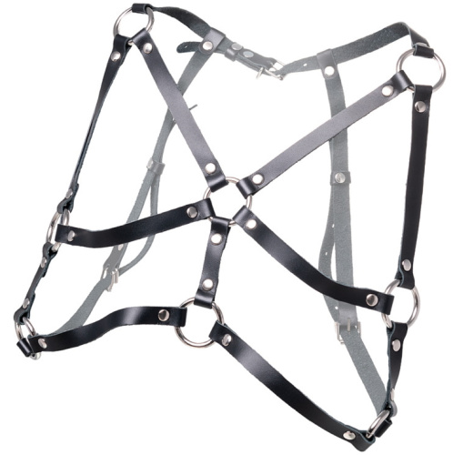 Кожаная портупея Соблазн с кольцами Pecado фото 5