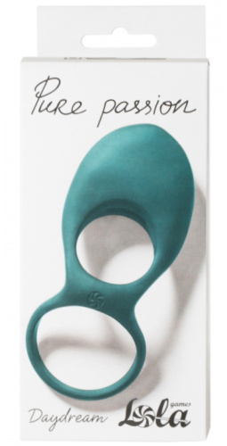 Эрекционное виброкольцо Pure Passion Daydream Green фото 4
