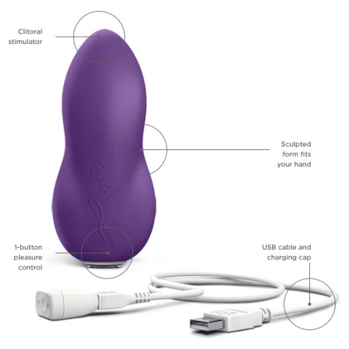 We-Vibe Touch USB Вибратор фиолетовый перезаряжаемый фото 7
