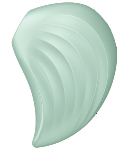 Вакуумно-волновой стимулятор с вибрацией Satisfyer Pearl Diver зеленый фото 4