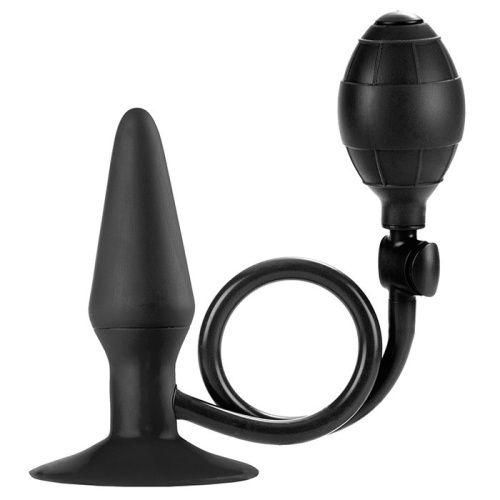 Силиконовая надувная анальная пробка средняя Colt фото 2