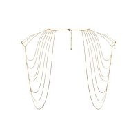 Бикини-цепочка Bijoux Magnifique Chain Shoulders Back Jewelry Gold золотая