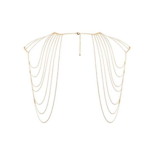 Бикини-цепочка Bijoux Magnifique Chain Shoulders Back Jewelry Gold золотая