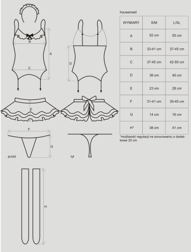 Костюм Горячая горничная Housemaid S/M фото 6