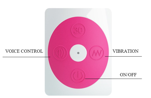 Вибратор с голосовым управлением Pretty Love Daniel фото 4