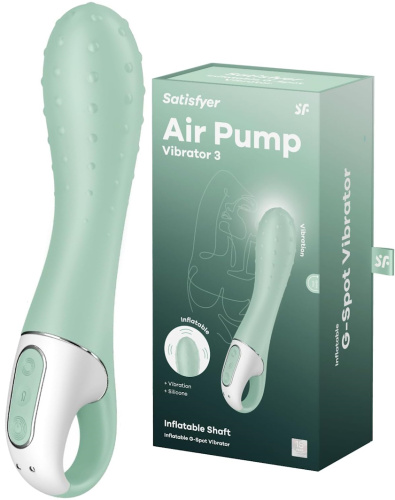 Расширяющийся вибратор Satisfyer Air Pump Vibrator 3