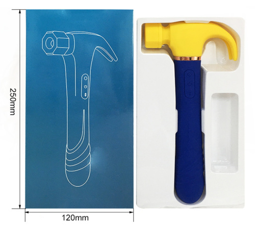 Вибростимулятор-молоток с пульсирующей головкой и рукоятью фото 10