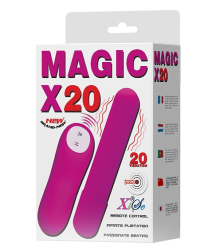 Беспроводной вибростимулятор Magic X20 фото 7