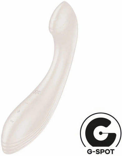 Вибратор для точки G Satisfyer G-Force бежевый фото 2