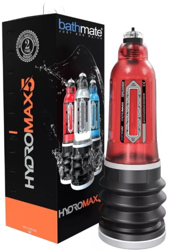 Гидропомпа Bathmate HydroMax5 Brilliant красная