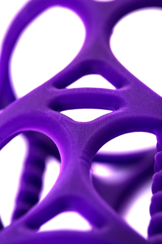 Насадка на пенис A-toys фиолетовая фото 4