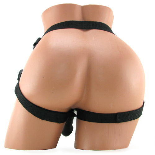 Страпон на ремне с вибрацией FF Vibrating Strap-On Set purple фото 5