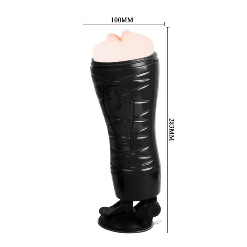 Мастурбатор ротик с присоской Crazy Bull Flora фото 5