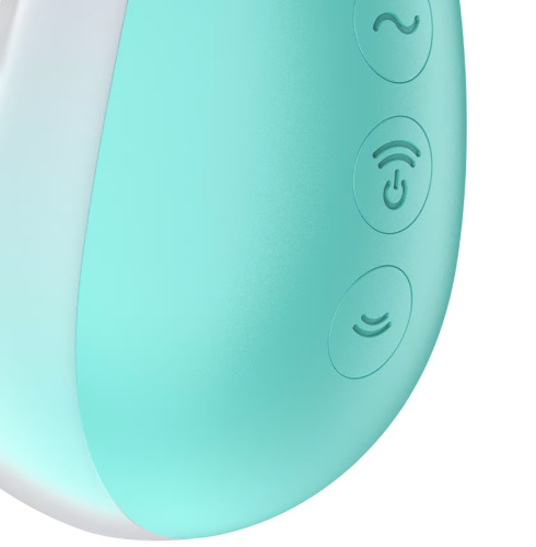 Вакуумно-волновой стимулятор с вибрацией Satisfyer Pixie Dust мятно-розовый фото 7