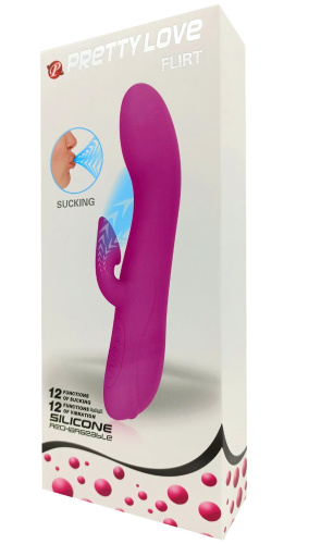 Стимулятор с посасывающим эффектом Desirable Flirt фото 2