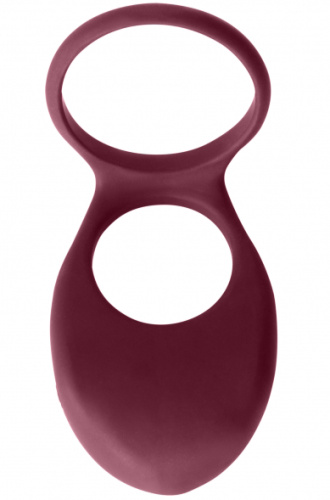 Эрекционное виброкольцо Pure Passion Daydream Wine Red фото 3