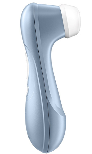 Вакуумно-волновой стимулятор клитора Satisfyer Pro 2 голубой фото 3