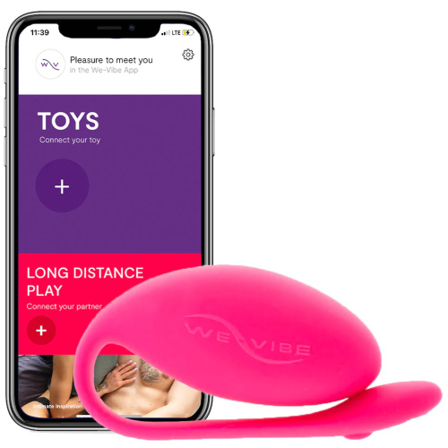 Смарт-вибратор We-Vibe Jive розовый