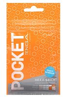 Карманный мастурбатор Tenga Pocket Hexa-Brick