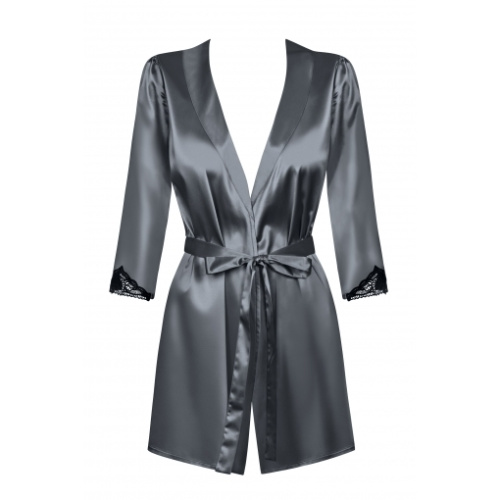 Серый пеньюар Satinia L/XL фото 3