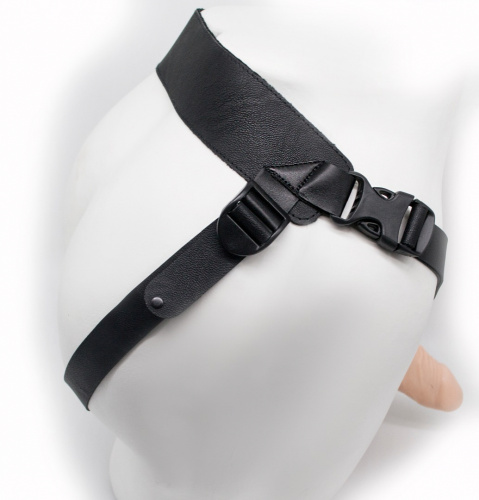 Фаллопротез поясной с бандажом 19 см фото 2