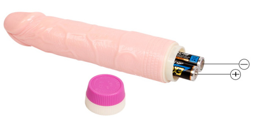 Реалистичный фаллоимитатор с вибрацией 21 см фото 6