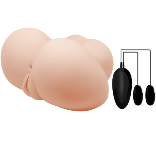 Реалистичный мастурбатор попка и вагина с двойным виброэлементом фото 2