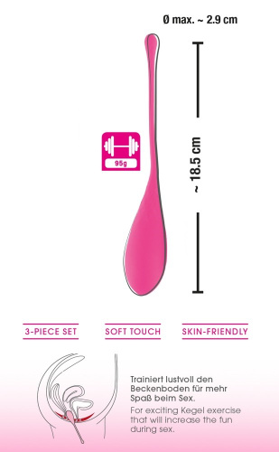 Вагинальный конус для упражнений Кегеля 95 гр фото 2