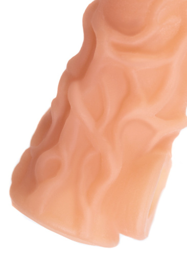 Открытая насадка с фиксацией мошонки Kokos 12 см фото 7