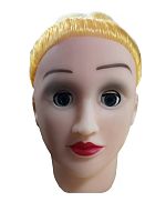 Кукла с пышной грудью блондинка