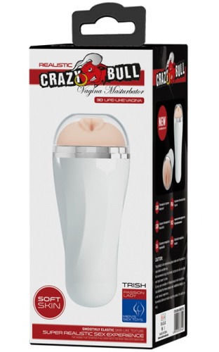 Мастурбатор-вагина в колбе Crazy Bull фото 10