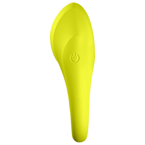 Двойное эрекционное виброкольцо Satisfyer Spectacular Duo желтое фото 6