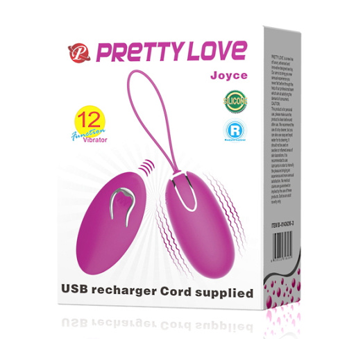 Перезаряжаемое виброяйцо с беспроводным управлением Joyce фото 9