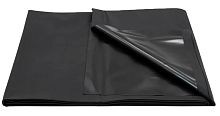 Черная виниловая простынь