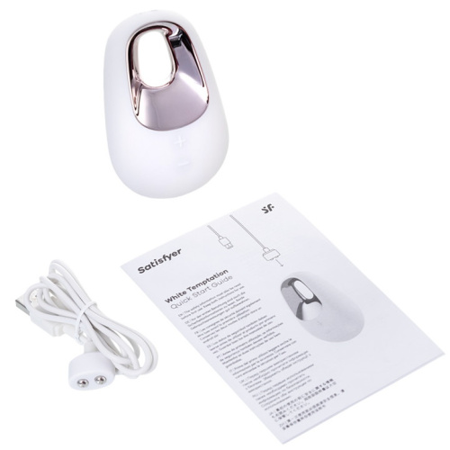 Вибромассажер Satisfyer White Temptation фото 7