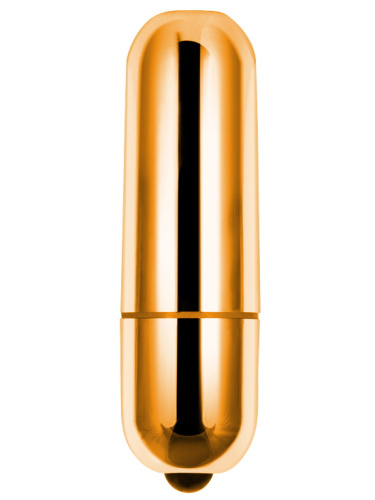 Золотая вибропуля X-Basic Lovetoy фото 3