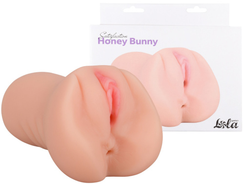 Реалистичный мастурбатор вагина и попка Satisfaction Honey Bunny