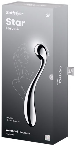 Двусторонний стальной стимулятор Satisfyer Star Force 4 фото 5