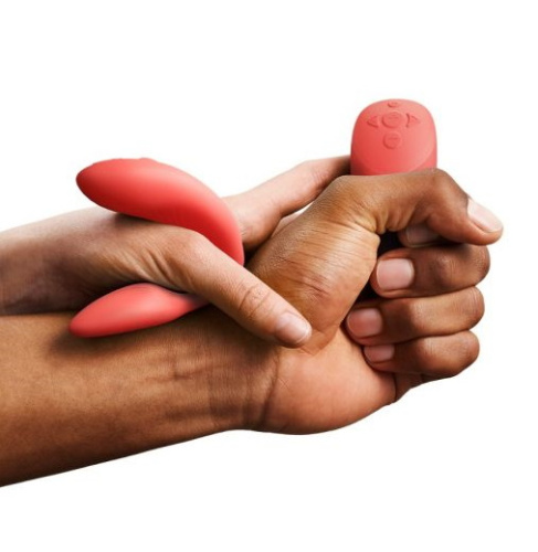 Смарт-вибратор для двоих We-Vibe Chorus коралловый фото 7