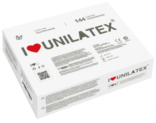 Ультратонкие презервативы Unilatex Ultrathin 144 шт