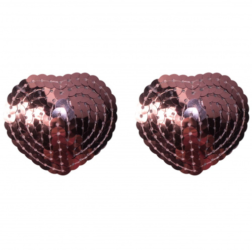 Пэстисы-сердечки Burlesque Rand розовые фото 3