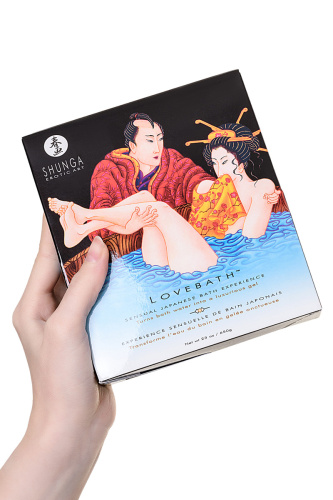 Гель для ванны Shunga Lovebath Ocean Temptation океан соблазнов 650 гр фото 3