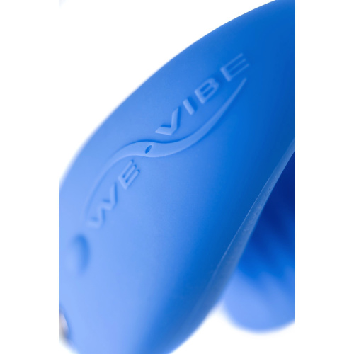 We-Vibe Match Вибромассажер голубой для пар с дистанционным пультом фото 11