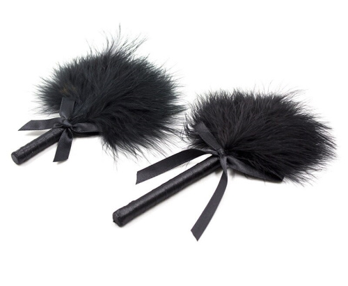 Перьевой тиклер с атласной ручкой 16 см фото 4